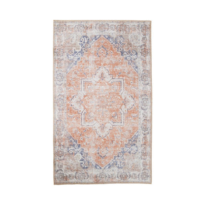 Havana Vloerkleed Oranje/Blauw |woon-meubel.nl