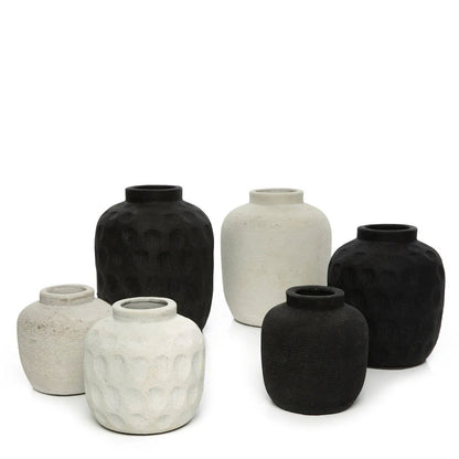 De Trendy Vaas - Zwart - M |woon-meubel.nl
