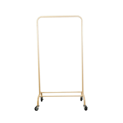 Clothes rack - Storage rack with wheels - Sand colored