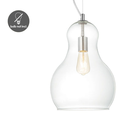 Hanging lamp Bello Big - Clear - 30x30x145cm