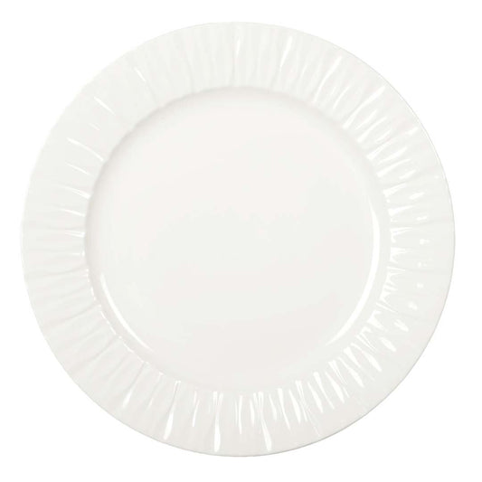 Lilia Wit presentatiebord Ø30,4 cm – Aulica porselein