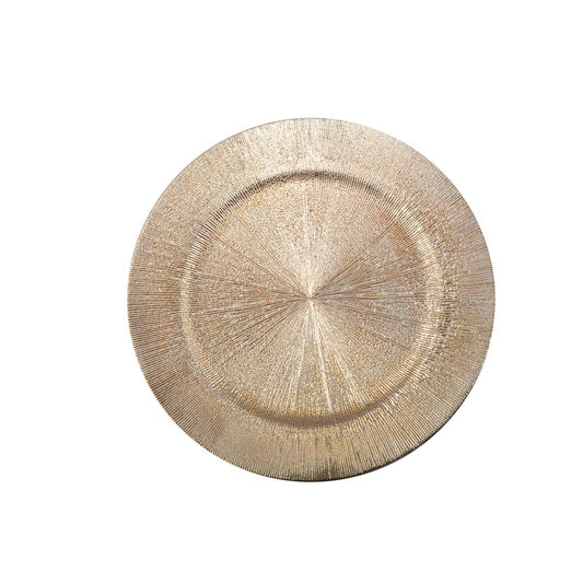 AULICA Terra Doré Onderbord Goud – Ø31 cm Luxe Tafeldecoratie | woon-meubel.nl