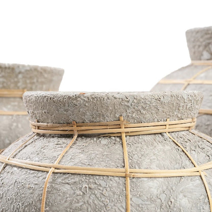 De Buik vaas - Beton Naturel - M |woon-meubel.nl