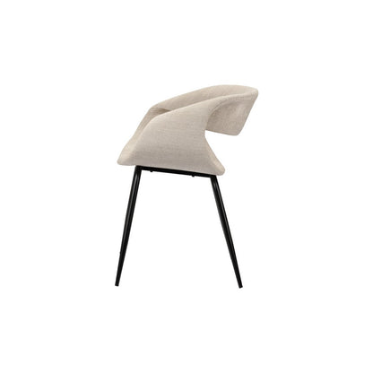 Whale Stoel Beige - Set van 2