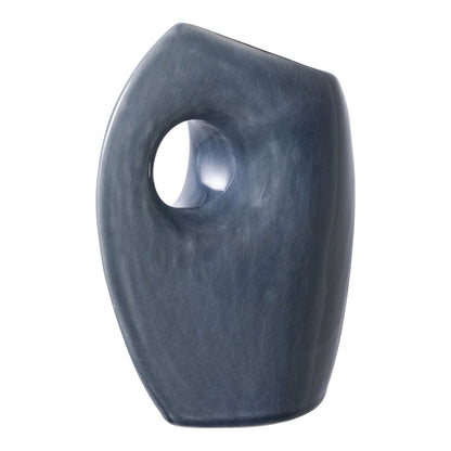 VASE ceramic, blue