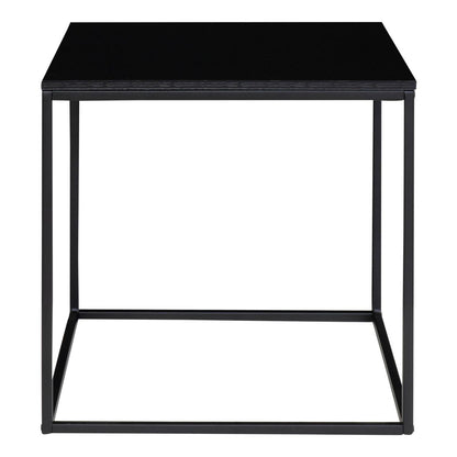 Vita Bijzettafel  45x45x45 cm zwart | woon-meubel.nl