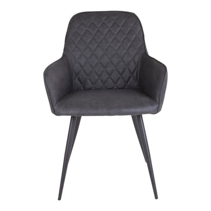 Harbo Dining Chair - Dark Grey - Set of 2