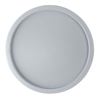 Inklapbare ronde bijzettafel met opbergruimte – Ø 47 cm | Voor binnen en buiten