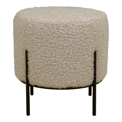 Alford Pouf - Grey Brown