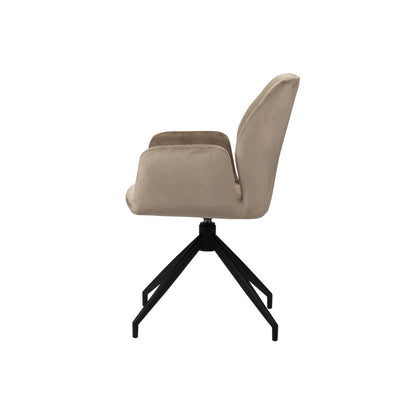 Chaise pivotante Storm Sand White