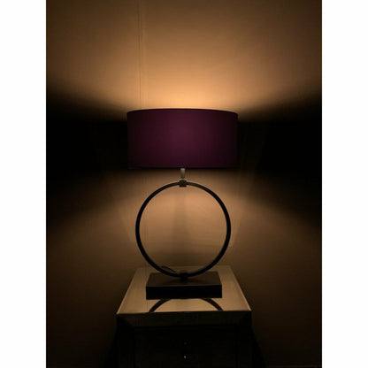 Ring lamp Black L