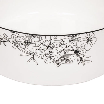 Bowl - Newbone China - Les Fleurs - 17.5x17.5x6.5cm