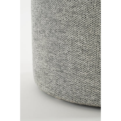 Pouf de rangement - H45 x Ø40 cm - Gris