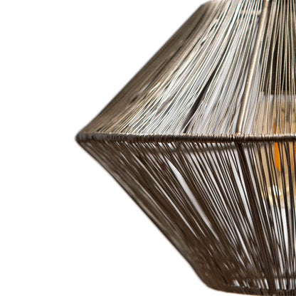 Pendant lamp CHARLY antique bronze Ø30x20cm