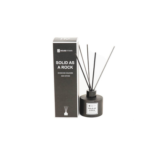 Reed diffuser - Glass/fiber - 100 ml - Solid as stone