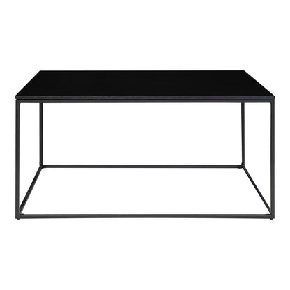 Vita salontafel Zwarte frame | woon-meubel.nl