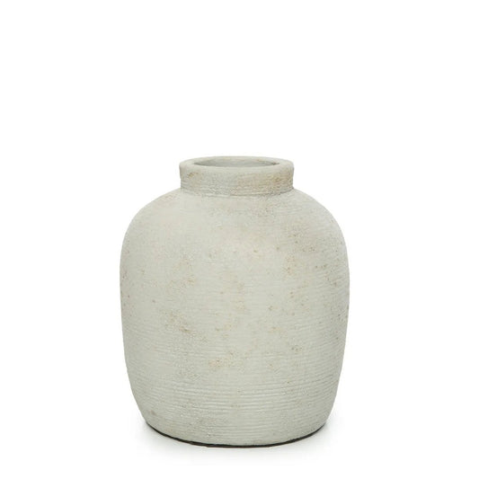 De Peaky Vaas terracotta - vooraanzicht | woon-meubel.nl