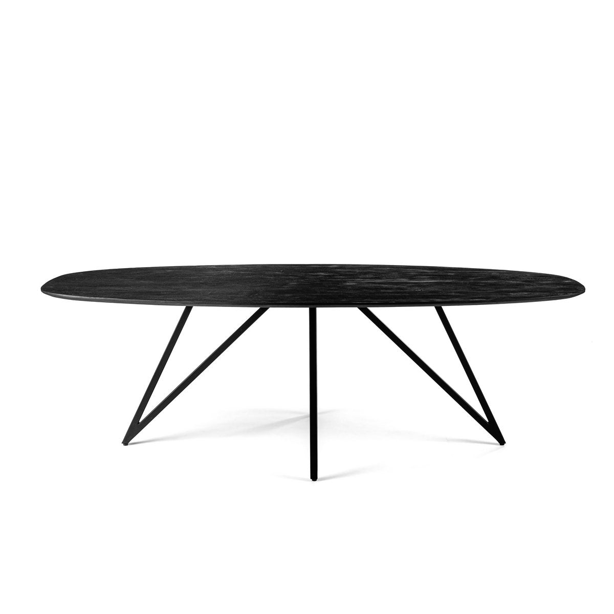 Eetkamertafel, 240x110 cm, B340 zwart