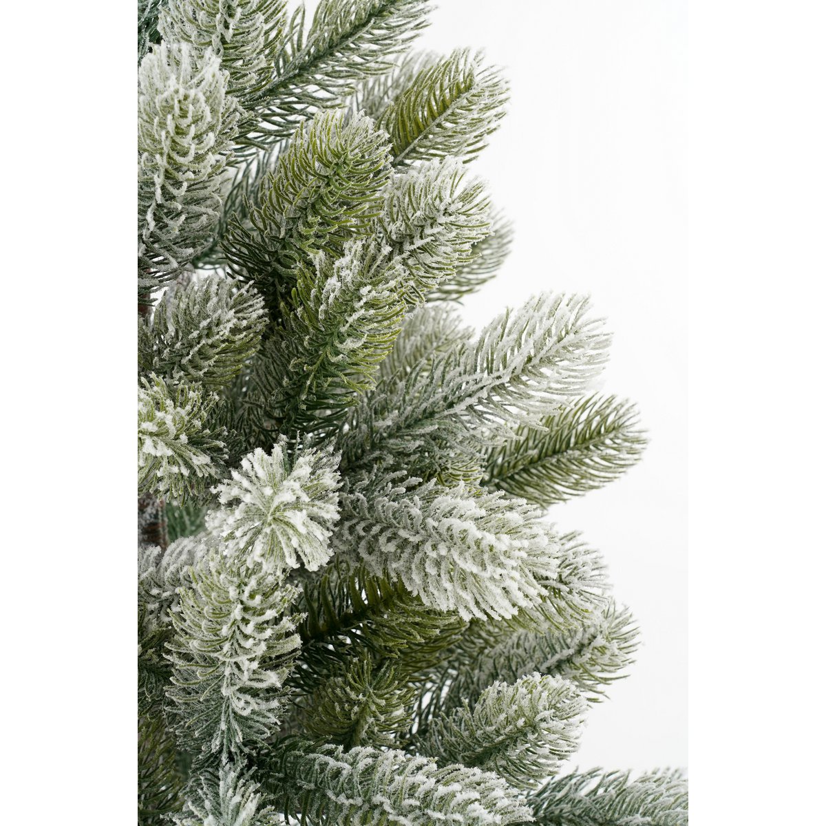 Nigata Kunstkerstboom in Pot - H90 x Ø55 cm - Groen Frosted