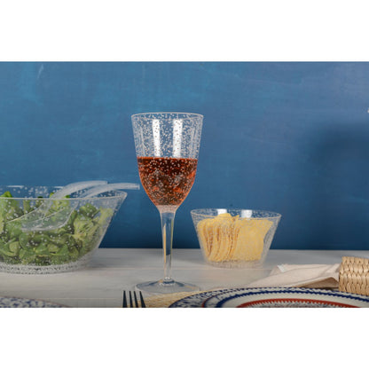 Marie Design Acrylic Wine Glasses - Set of 6