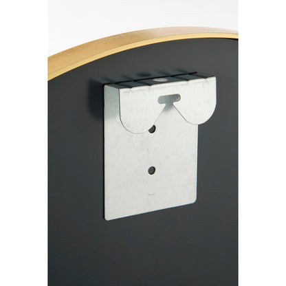 Rossi Wandspiegel - H3 x Ø60 cm - Metaal - Goud |woon-meubel.nl