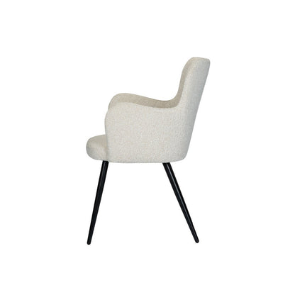 Oorfauteuil parelwit - Set van 2 Comfortabele Fauteuil |woon-meubel.nl