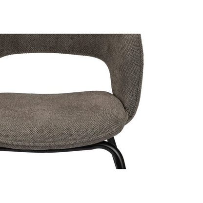Rainbow Stoel Taupe - Set van 2 |woon-meubel.nl