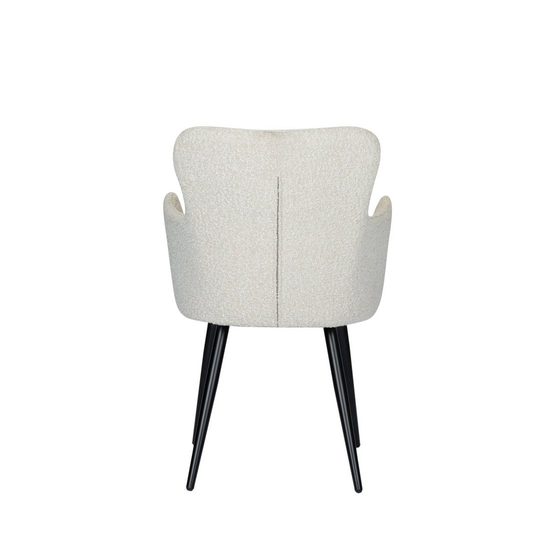 Oorfauteuil parelwit - Set van 2