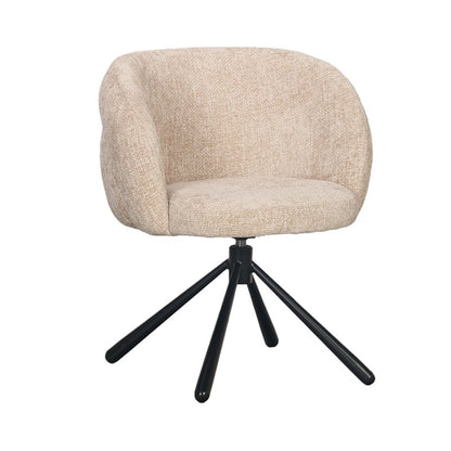 Pebble Swivel Chair Latte