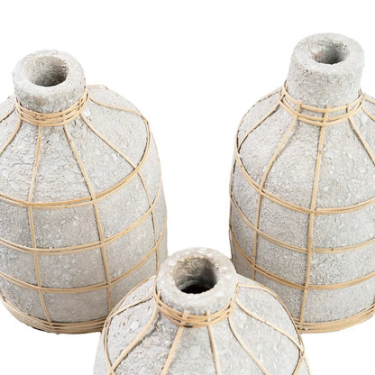 De Whoopy Vaas - Beton Naturel - S |woon-meubel.nl