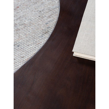 Salontafel Ludo Bruin mangohout  – Organisch Set van 2 |woon-meubel.nl