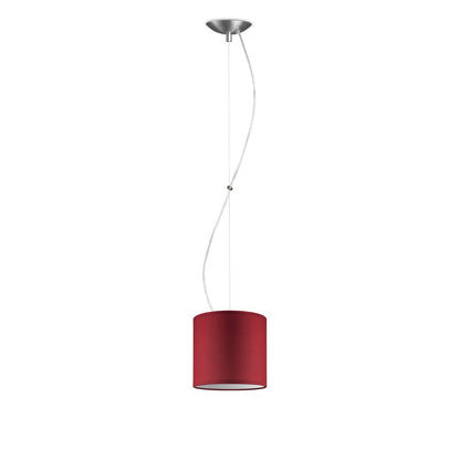 Home Sweet Home Deluxe hanging lamp with lampshade, E27, red, 16cm
