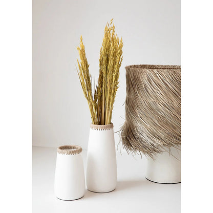 The Sneaky Vaas - Wit Naturel - L | woon-meubel.nl