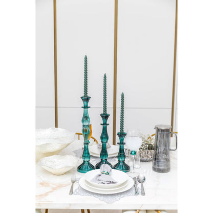 Small Turquoise Candlestick – Aulica