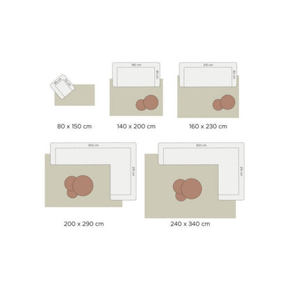 Vloerkleed Velluto Choco – 80 x 150 cm |woon-meubel.nl