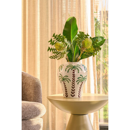 Paradiso Vaas - Off-white - Keramiek - H32 x Ø26 |woon-meubel.nl