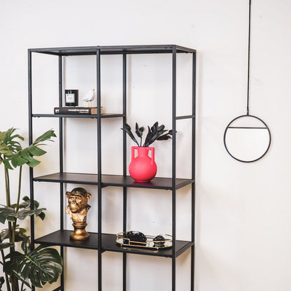 Vase - Kettlebell - Céramique - Rose Fluo