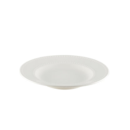 Witte Holle Bord – Parelpatroon in Bubbelcollectie