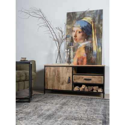 TV Dressoir Luuk Hout Handgemaakt 120 cm |woon-meubel.nl