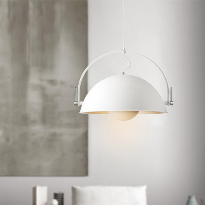 Pendant lamp Fabriq Bow - White - 50x50x148cm