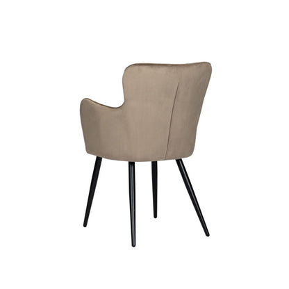 Fauteuil zandwit (Set van 2) eetkamerstoel