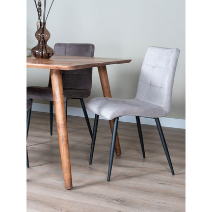 Eetkamerstoel Zara – Perfect Harmony – Taupe |woon-meubel.nl
