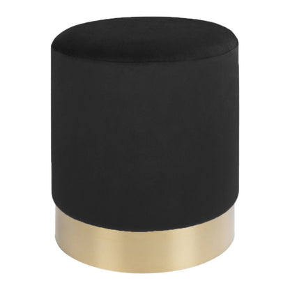 Gamby Pouf - Brass/Black,