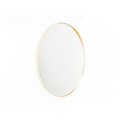 Spiegel - Ronde Wandspiegel - Metaal - Goud - Ø60cm|woon-meubel.nl