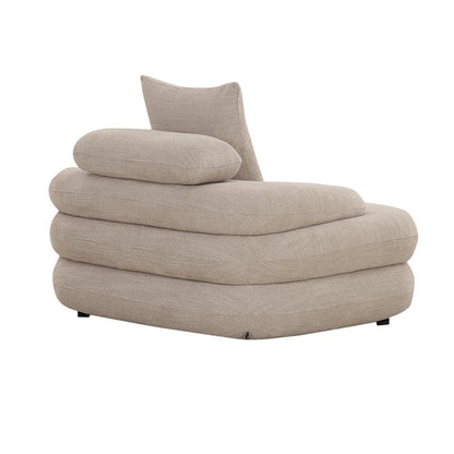 Cairo Loungestoel Beige Tijdloze Elegantie en Comfort |woon-meubel.nl