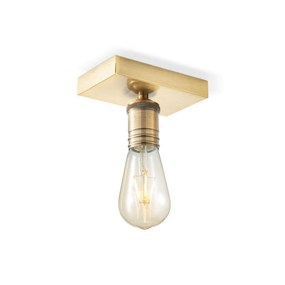 Wall spotlight Nitro - incl. dimmable LED lamp - brass