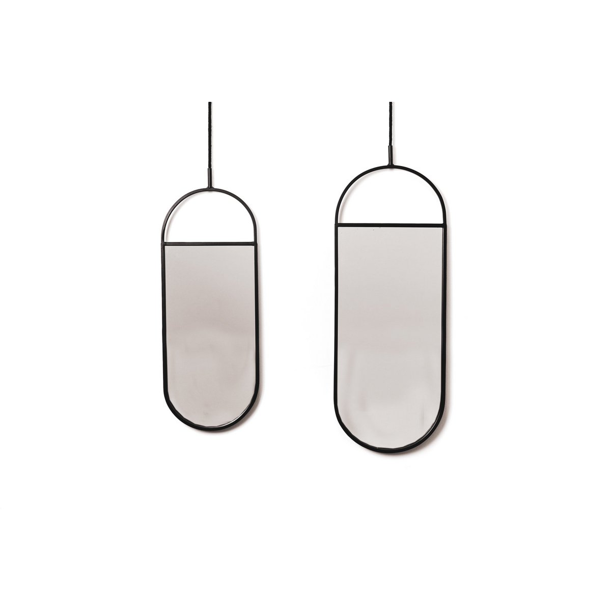 Metalen Wandspiegels - Set van 2