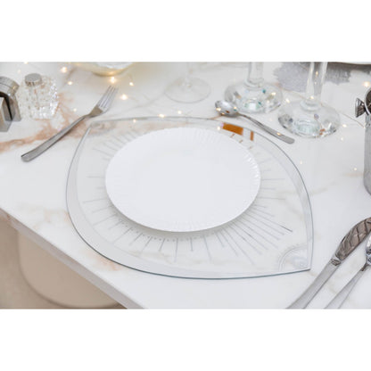 Glazen Onderbord 43x33cm – Aulica | Luxe Tafeldecoratie