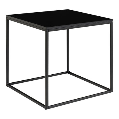 Vita Bijzettafel  45x45x45 cm zwart | woon-meubel.nl