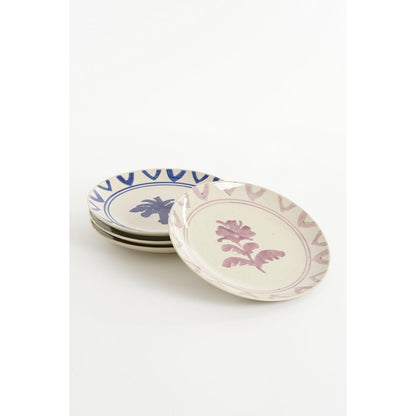Clayton Dinerbord  - Set van 4 - Groen, Blauw, Geel, Lila |woon-meubel.nl